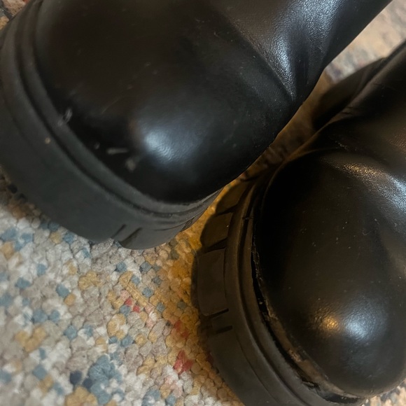 Girl MIA Black Ankle Boots - Picture 2 of 8